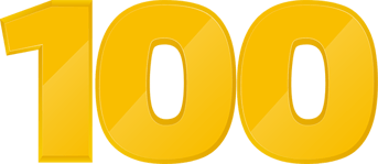 100 vestigingen